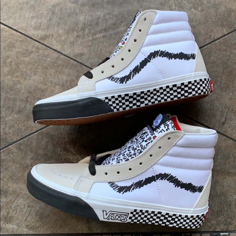 VANS SK8-Hi Reissue Dly Black/True White WMNS - Picture 13 of 16